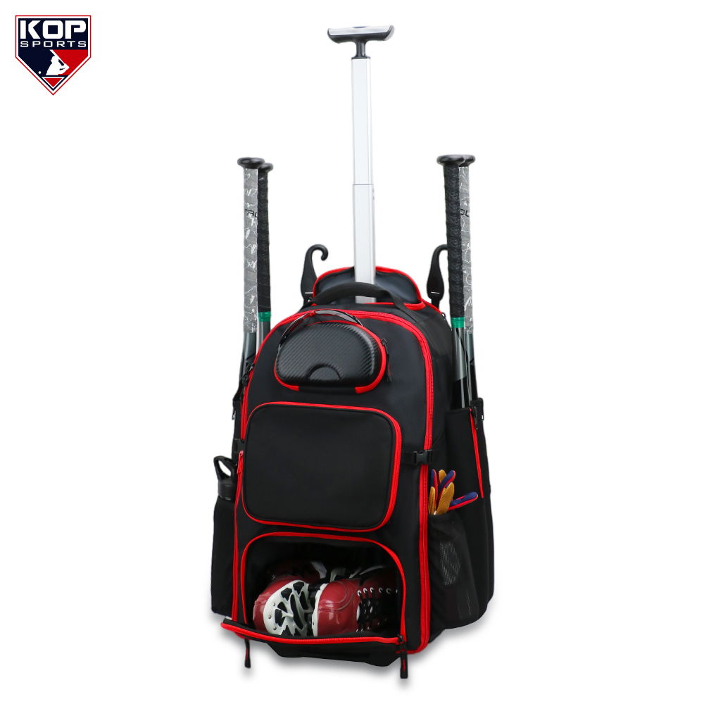 K23WBP304 Baseball Roller Bat Backpack