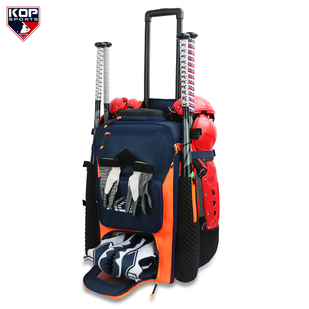 K23WBP308 Baseball Roller Bat Backpack