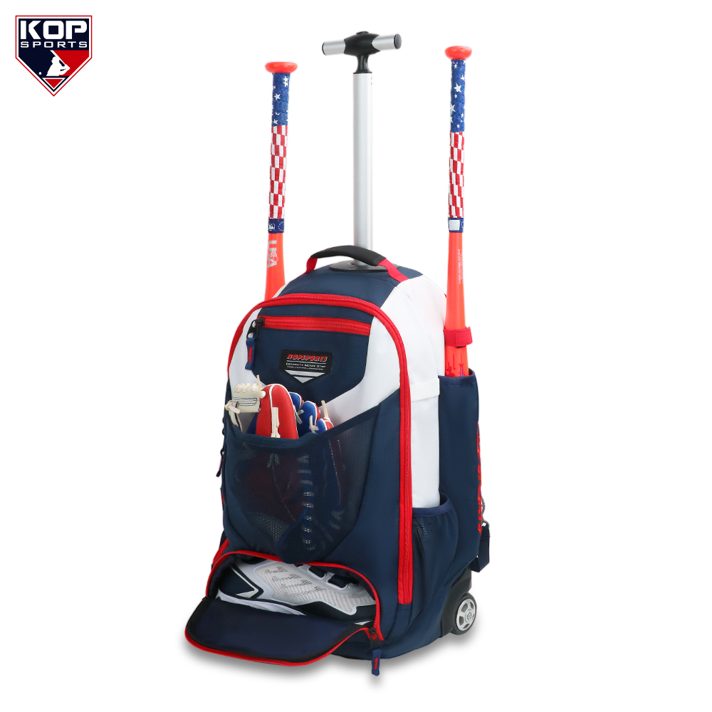 K23WBP306 Baseball Roller Bat Backpack