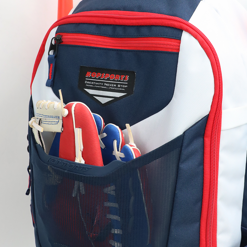 K23WBP306 Baseball Roller Bat Backpack